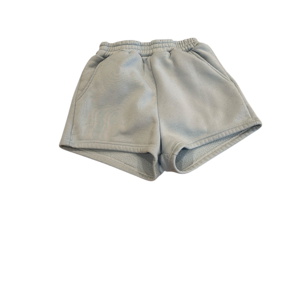 Light Blue Women's Fleece Shorts